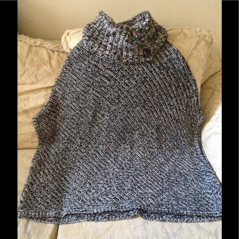 Banana republic turtleneck poncho